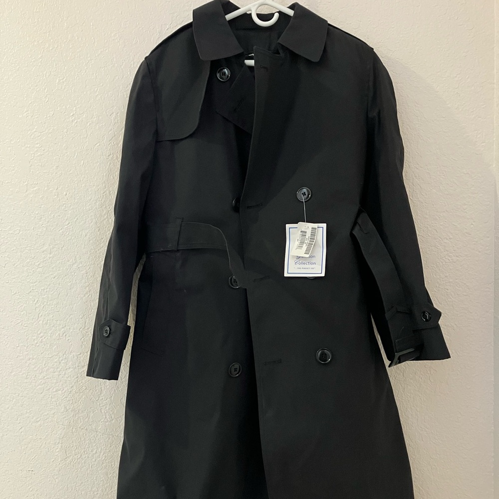 NWT Defense Logistics Agency 38R Garrison Collection Army Trench Coat